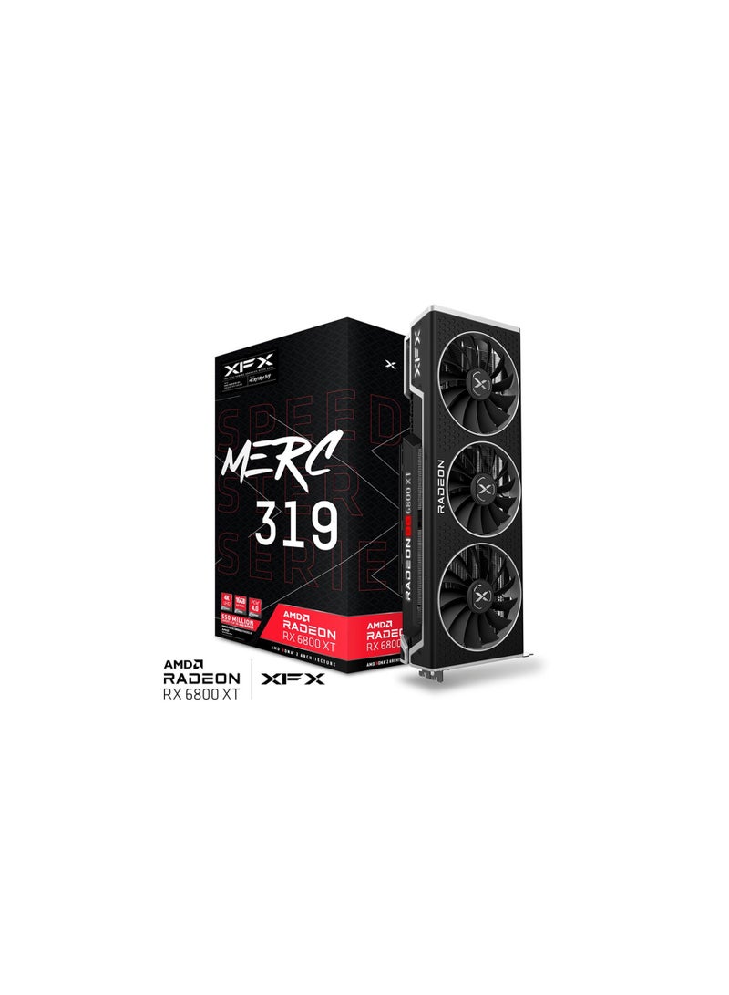 اكس اف اكس بطاقة رسومات الألعاب XFX Speedster SWFT 319 AMD Radeon™ RX 6800 CORE مع ذاكرة GDDR6 سعة 16 جيجابايت، AMD RDNA™ 2 - Image 1