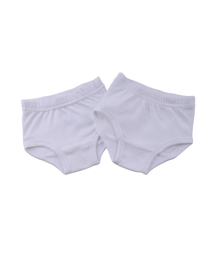 El Sayaad Kids Cotton Elastic Waist Brief Pack of 2