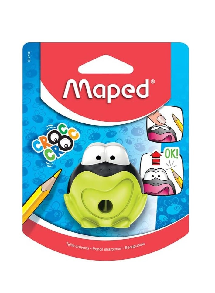 Maped مبراة كروك كروك واحدة متعددة الألوان 1 قطعة - Image 3