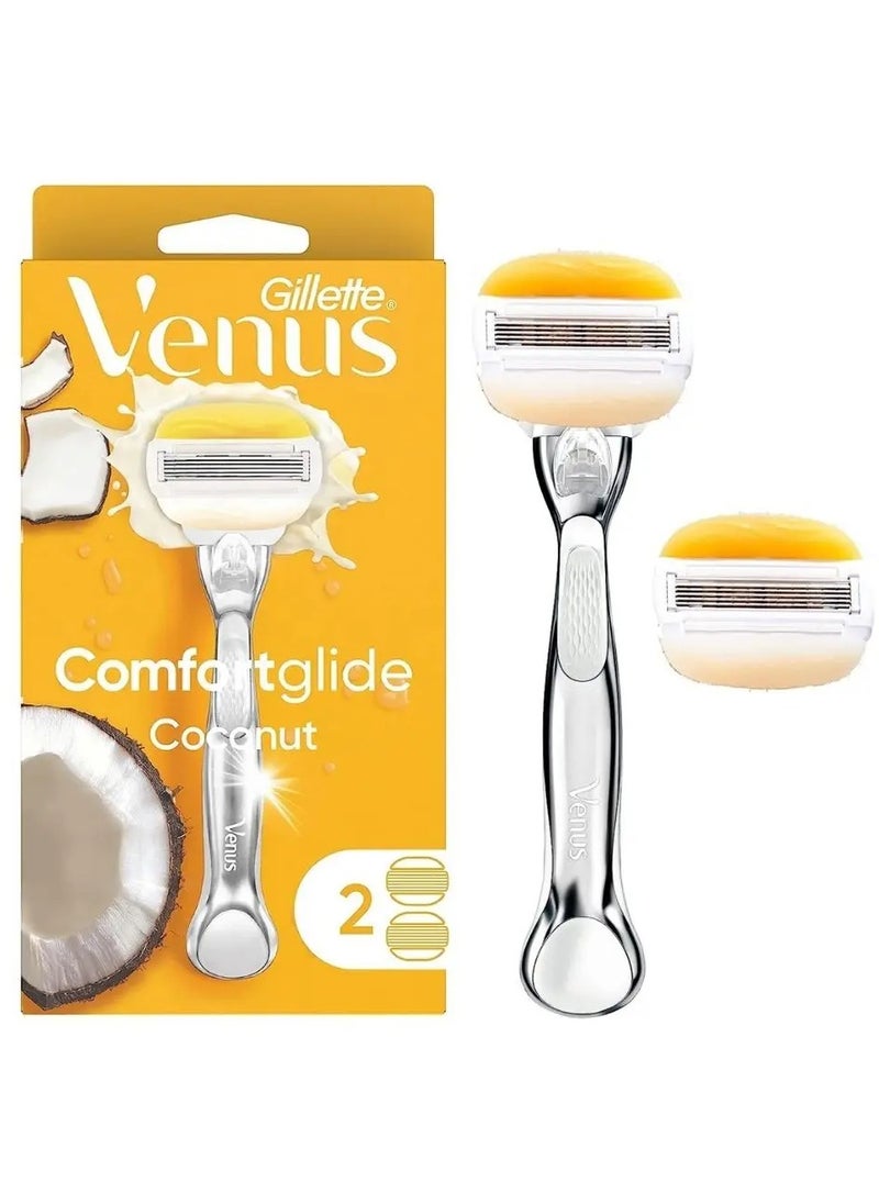 Venus Venus Coconut W/Olay 2Up Razor 