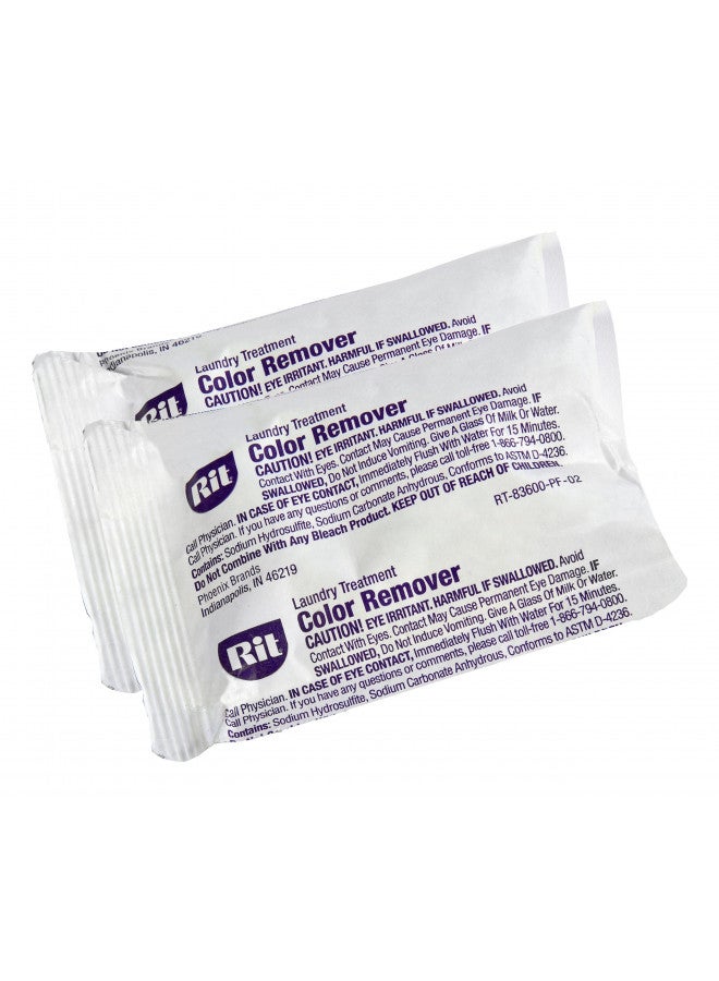 RIT Pack of 2 Rit Dye Laundry Treatment Color Remover - Image 1