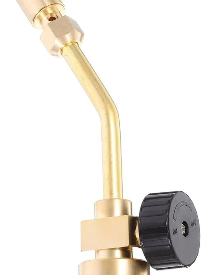 Brass Gas Torch Head Portable Propane Torch For Soldering Welding And Household Use - Image 2