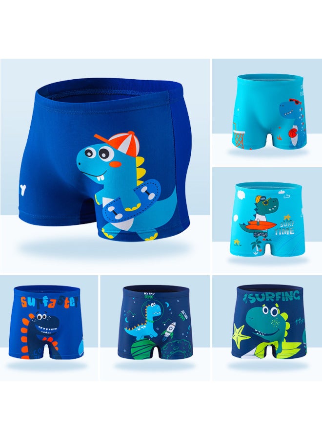 Loquat Children's Swimming Trunks Boys Children Multi-color Cartoon Animal Boxer Swimming Trunks Beach Pants Manufacturers Wholesale-Color:Style 2- - Image 2