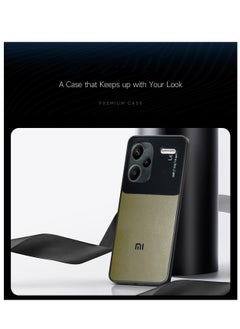 دبليو تيك غطاء حماية من السيليكون السائل مع شفاه سميرا مرتفعة لهاتف Xiaomi Redmi Note 13 Pro+ / Redmi Note 13 Pro Plus 5G 2023 أسود/ذهبي  - Image 3