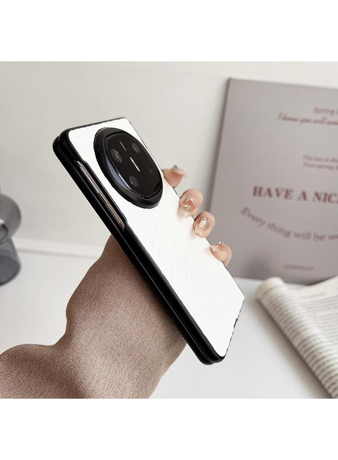 اس-توب جراب هاتف Huawei Mate X5 بتصميم نقشة الكاميليا وغطاء حماية - Image 3