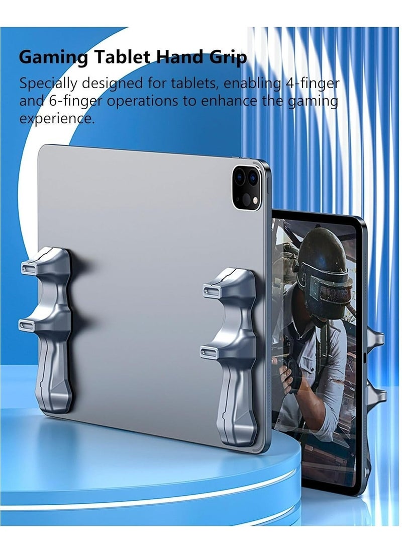 سيسلي مقبض ألعاب لجهاز iPad، مقبض لوحة ألعاب من السيليكون المضاد للانزلاق، جهاز تحكم في ألعاب الكمبيوتر اللوحي لـ PUBG/Knives Out/Rules of Survival - Image 4