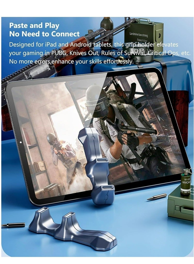 سيسلي مقبض ألعاب لجهاز iPad، مقبض لوحة ألعاب من السيليكون المضاد للانزلاق، جهاز تحكم في ألعاب الكمبيوتر اللوحي لـ PUBG/Knives Out/Rules of Survival - Image 2