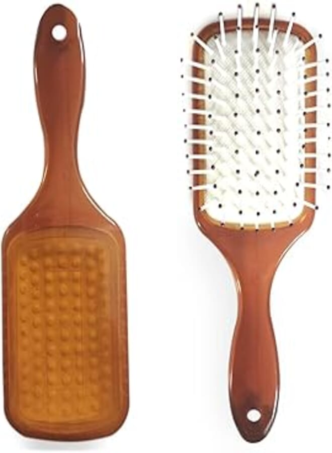 High Quality Rectangular Hair Brush (1 Brown)