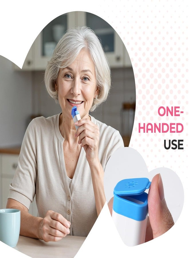 Odaro Weekly Pill Organizer 2 Times a Day, Large Pill Box 7 Day, Daily Twice Am Pm Medicine Organizer, Travel Contaniner for Medicine, Vitamin and Supplement, Black - Image 4