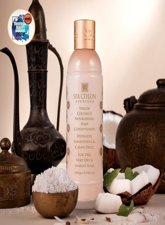SPA CEYLON Virgin Coconut Nourishing Hair Conditioner | Hydrating & Restoring Conditioner Moisturizes | Moisturizing Conditioner Ultimate Moisture for Dry Hair Moisturizing - Image 4