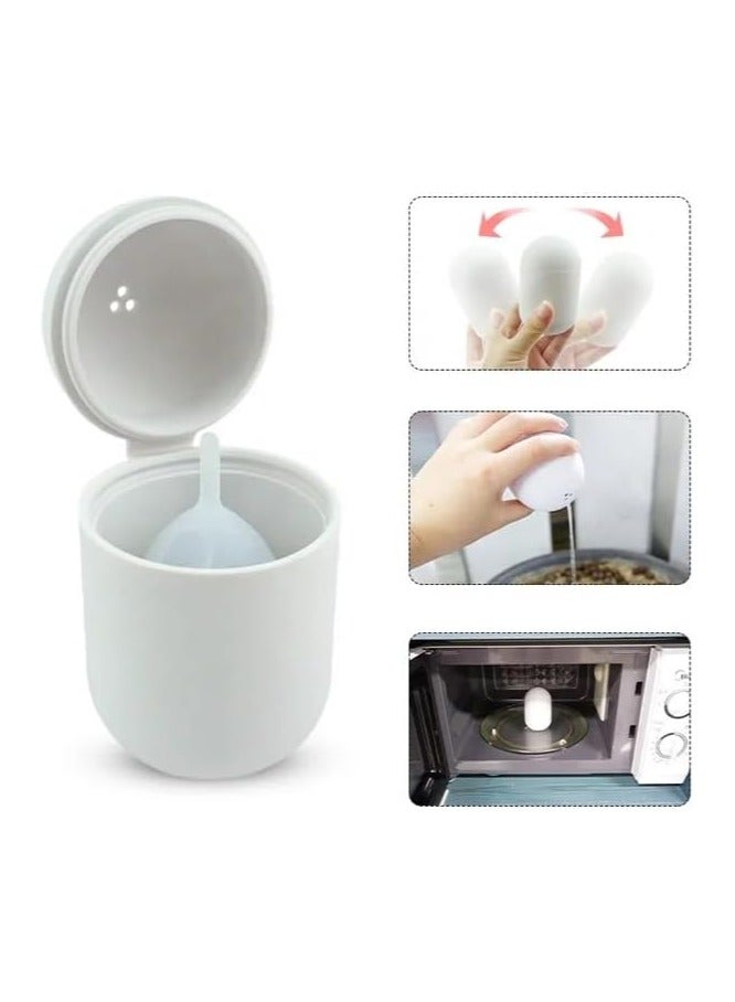 Feminy Menstrual Cup With Silicone Sterilizer Cup Or Cup Holder - Image 3