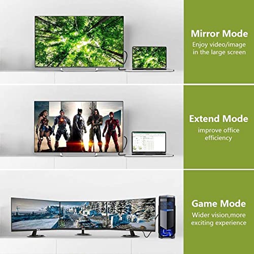 Angusplay 8K Displayport to DisplayPort 1.4 Cable 30ft 35ft 10m, Ultra HD 4K 144Hz, 8K 60Hz, HBR3(7680x4320 Resolution), High Speed 32.4Gbps, Long Nylon Braided DisplayPort 1.4 1.2 Cable 33ft - Image 3