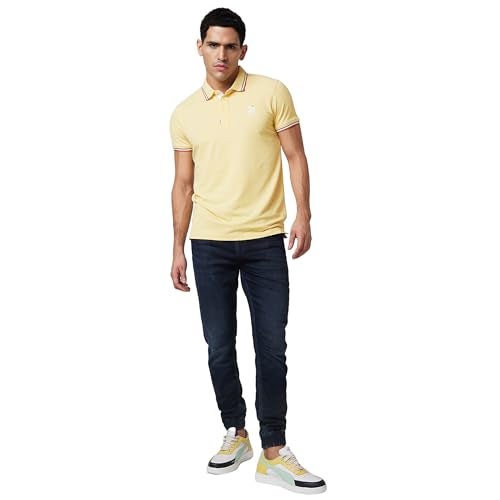 Spykar Men's Rover Regular Fit Mid-Rise Casual Jeans Dark Blue - Image 2