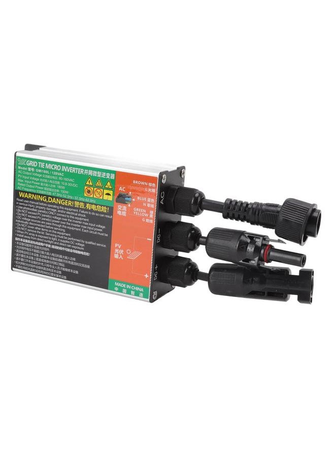 Thoraya GMI Grid Tie Micro Inversor Solar PV Aluminum Alloy IP55 Multi Protection 20x7.7x3.6cm 180L  - Image 3