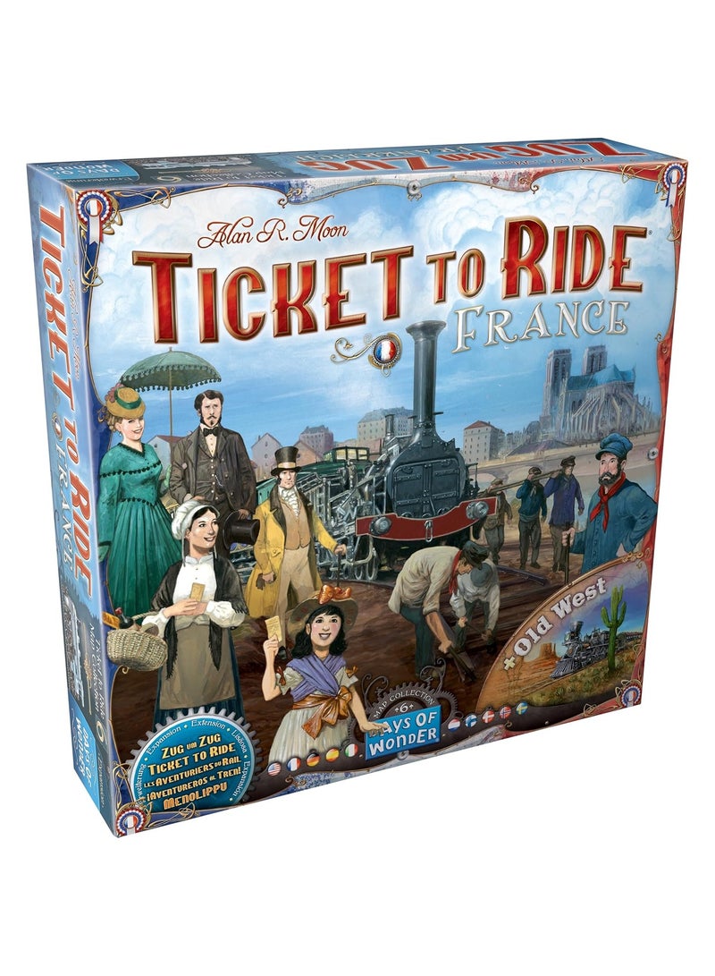 Days Of Wonder Ticket to Ride: Vol 06 - France & Old West - Image 1