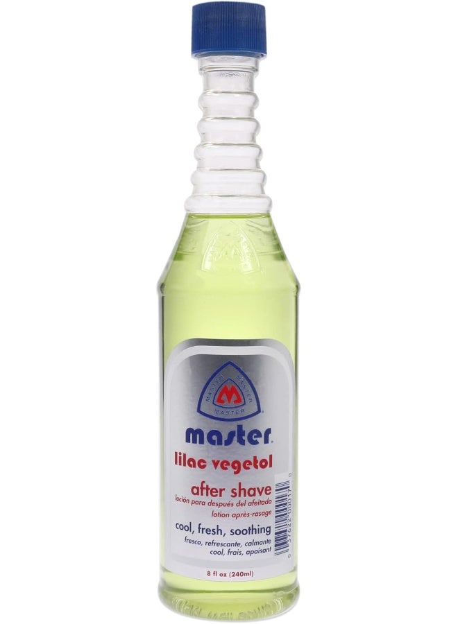 Master Well Comb Master Well Comb Lilac Vegetol After Shave Lotion for Men 8 oz  - Image 1