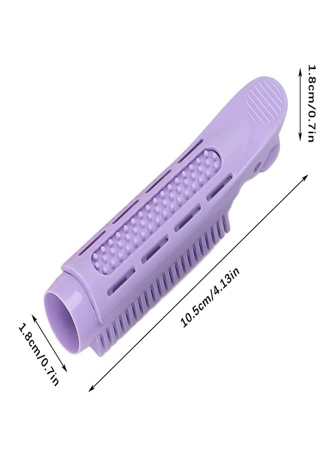 Flylin 12 Pcs Volumizing Hair Root Clip, Heat Resistant Natural Fluffy Hair Clip Hair Styling Set, DIY Fluffy Curler Clamps for Women Girls Fine Thin Curly Long Short Hair - Image 3