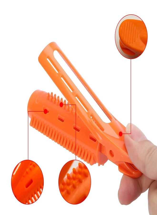 Flylin 12 Pcs Volumizing Hair Root Clip, Heat Resistant Natural Fluffy Hair Clip Hair Styling Set, DIY Fluffy Curler Clamps for Women Girls Fine Thin Curly Long Short Hair - Image 4