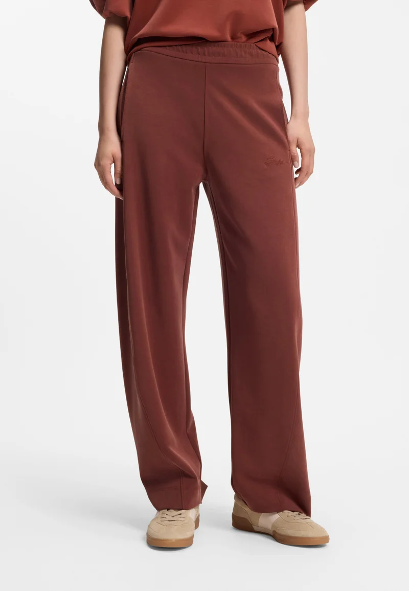 بوس Balloon-fit tracksuit bottoms with logo embroidery