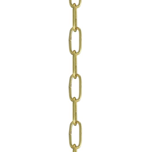 Livex Lighting 5607-02 Accessories Light Standard Decorative Chain, Polished Brass Medium - Image 3
