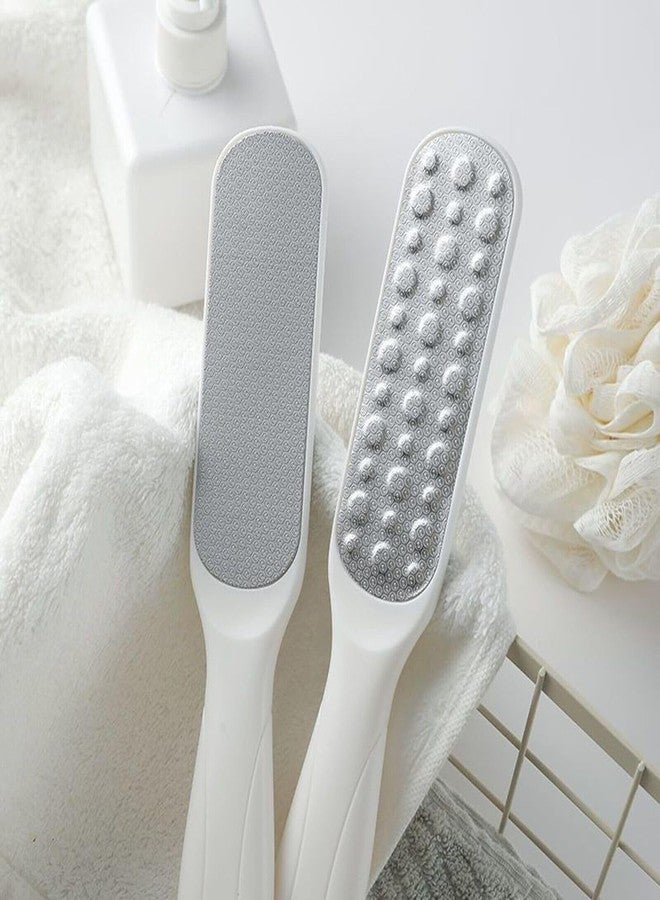 NAIDEV Foot Scrubber usage for dead skin and calluses Remover for all ages men and Women and also usage for Professional Foot Care Pedicure, Foot Scraper For Cracked Heels White - Image 5