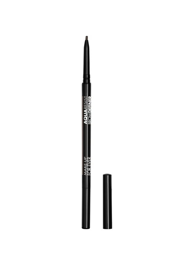 MAKE UP FOR EVER Aqua Resist Brow Definer - 40 Medium Brown - Image 1