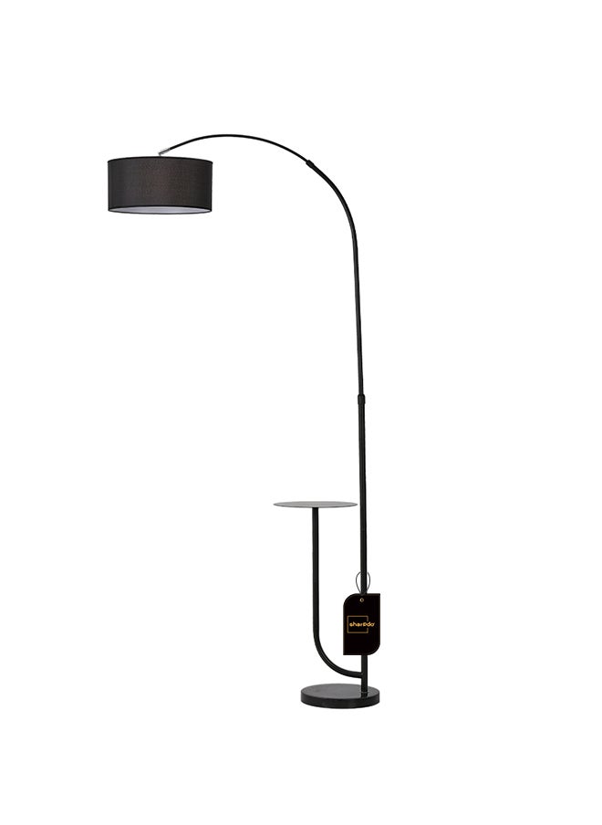 Pure Natural Marble Floor Lamp with Warm Light and Shelf Marble Black 180x100 cm 50W - pzsku/ZBC1CEC1029E73DC8C00DZ/45/_/1719213230/665c80e1-4e44-48fc-aebc-1ce9a003445d