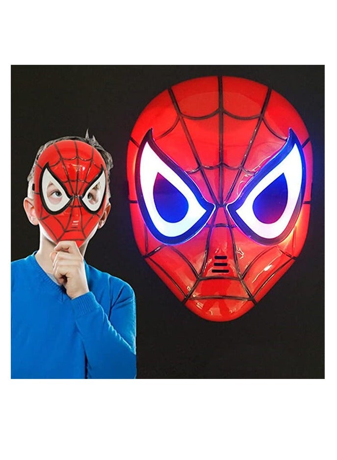 Luminous Spiderman Mask For Children Is Suitable As A Gift - Costume Parties. - Image 1