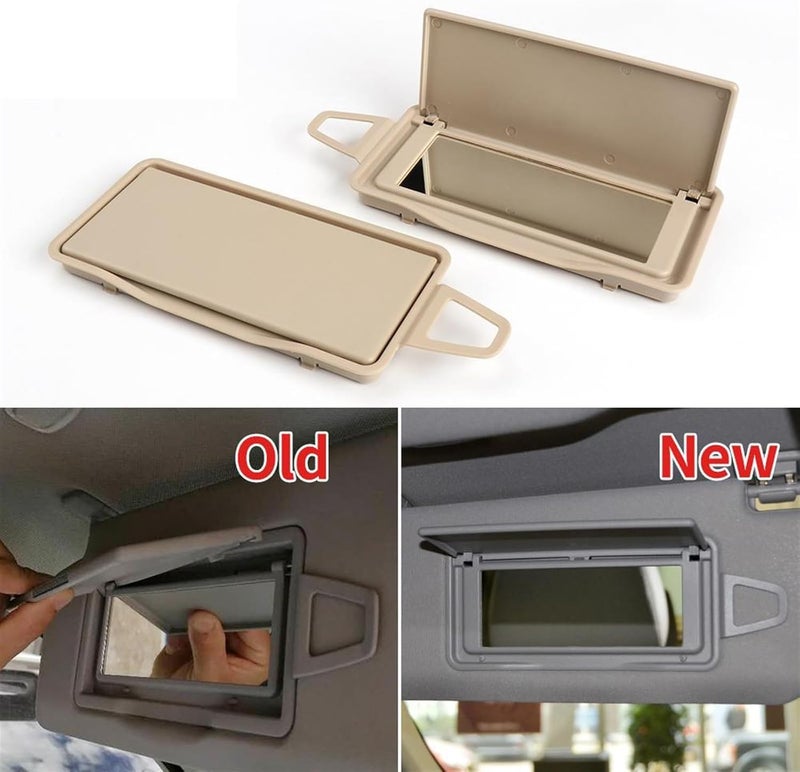 Wivplex Car Sun Shade Visor Makeup Mirror Cover for Mercedes - Image 4