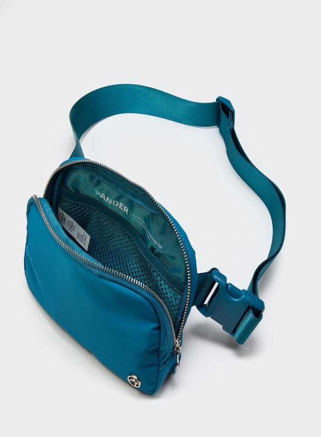 Pander Unisex Belt Bag Fanny Pack for Women with Adjustable Strap, Small Waist Pouch for Workout Running Traveling Hiking. (Ocean Blue) - Image 5