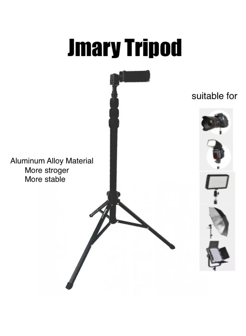 Jmary MT-45 Multi Shooting Tripod Stand For Phone And Camera With Clasp Lock Base Triangle Support And Strong Stability - Image 1