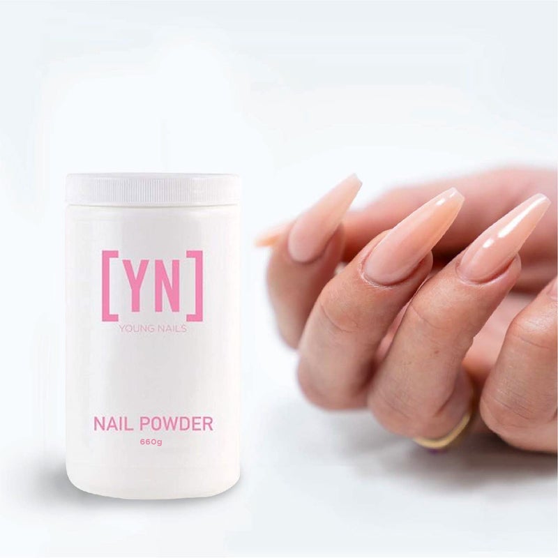 Young Nails Acrylic Cover Powder, Bare, 660 Gram - Image 5