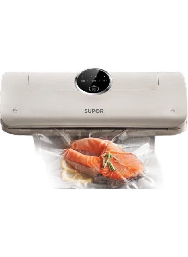 Supor Household Easy-To High-Suction Vacuum Sealer With Touch Display, Powerful Suction, Long-Lasting Freshness Lock, Quick Vacuum For Dry And Wet Food, Universal Home Use Sf003 - Image 1