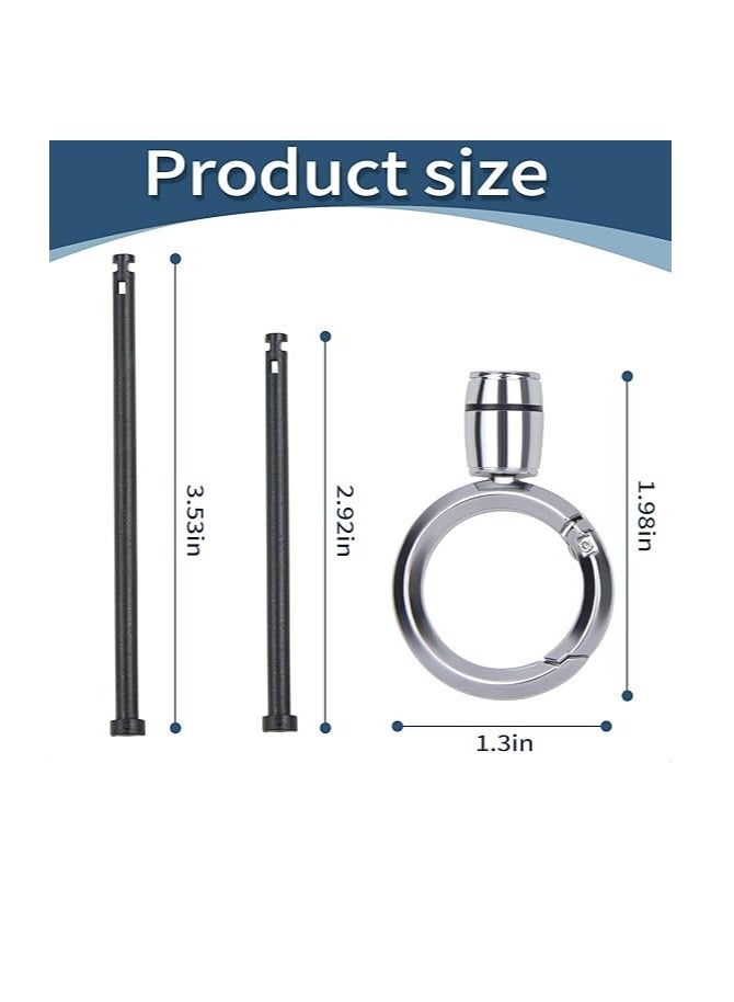 OUYoo Soft TPU Cover Compatible with Toyota Camry2024-2025,Fortuner, Hilux, Innova Crysta, Fortuner Legender, Innova HyCross, Land Cruiser 2B/3B Smart Key，Comes with a key chain（Green）. - Image 4