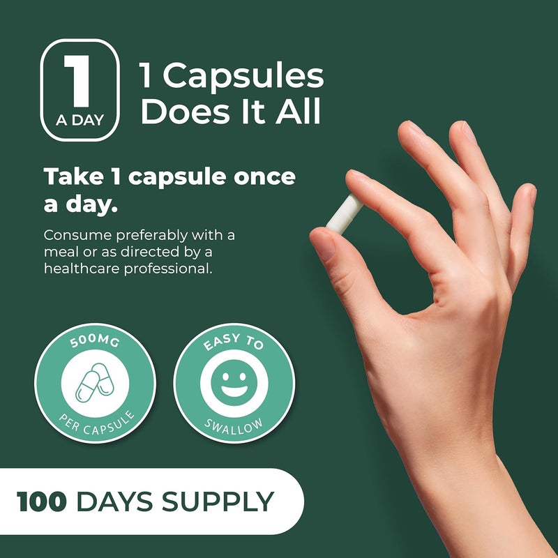 PUREPREMIUM SUPPLEMENTS مكمل ساو بالميتو النقي 500 ملغ للرجال والنساء - أقصى قوة مستخلص ساو بالميتو - كبسولات مسحوق - دعم صحة المسالك البولية الطبيعية وصحة البروستاتا والشعر - إمداد لمدة 3 أشهر - 100 قرص - Image 5