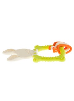 Generic Teether Bunny ROXY-KIDS Multi-Stage Teething Relief  with Varying Hardness, Easy-to-Hold Design, Safe Hypoallergenic Materials, Fun & Functional  - Image 3