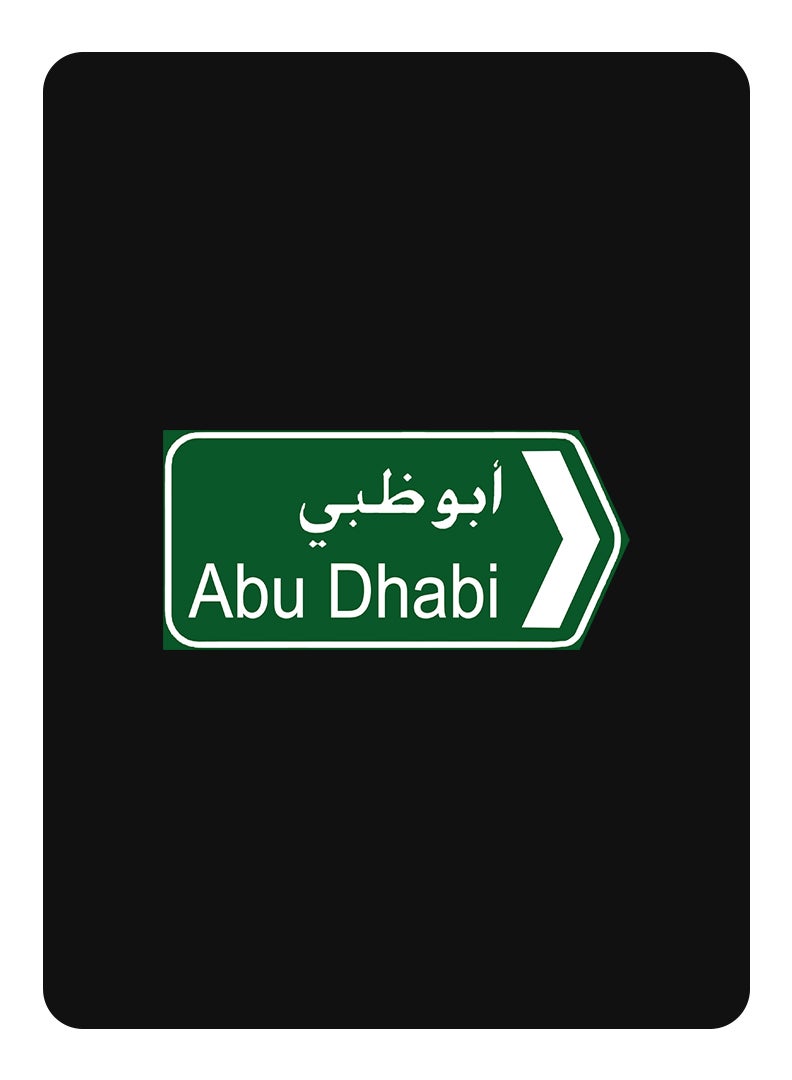 Theodor Protective Flip Case For Apple iPad Mini 6 With Trifold Stand Auto Wake Sleep Shockproof Cover abudhabi sign board - Image 1