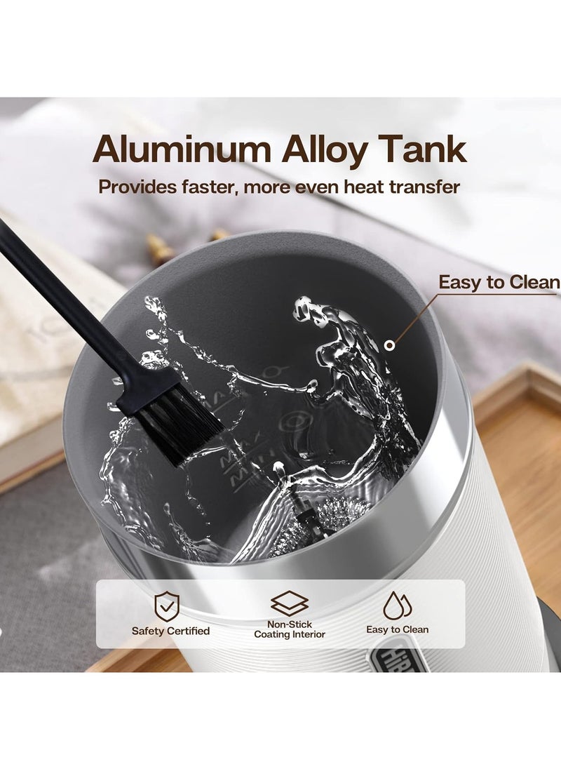 HiBREW HiBREW Electric Milk Frother, Automatic Milk Steamer Foamer for Cold/Hot Chocolate Latte Cappuccino, 3 in 1 Milk Heater Warmer 300ml 450W M1A  - Image 5
