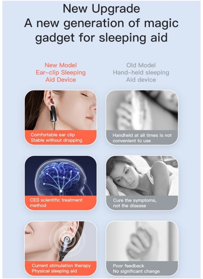 Healife - Smart Ear-Clip Sleep Aid Device – Relieve Insomnia and Night Anxiety, Improve Sleep Quality - Image 1