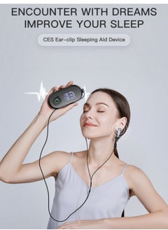 Smart Ear-Clip Sleep Aid Device – Relieve Insomnia and Night Anxiety, Improve Sleep Quality