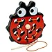 Sealive Wooden Lacing Toys for Toddlers Fun Learning Activity for Preschoolers Develop Fine Motor Skills Durable Montessori Toy for Travel Ladybug - Image 2
