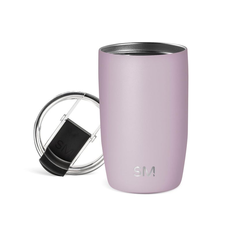 Simple Modern Travel Coffee Mug Tumbler with Flip Lid | Reusable Insulated Stainless Steel Cold Brew Iced Coffee Cup Thermos | Gifts for Women Men Him Her | Voyager Collection | 12oz | Lavender Mist - Image 1