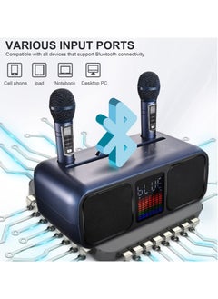 JAJEEK S39 Pro Portable Bluetooth Speaker with 2 Microphones – Wireless Karaoke System, 360° Surround Sound, IPX6 Waterproof, Long Battery Life – Perfect for Parties, Travel & Outdoor Adventures  - Image 4