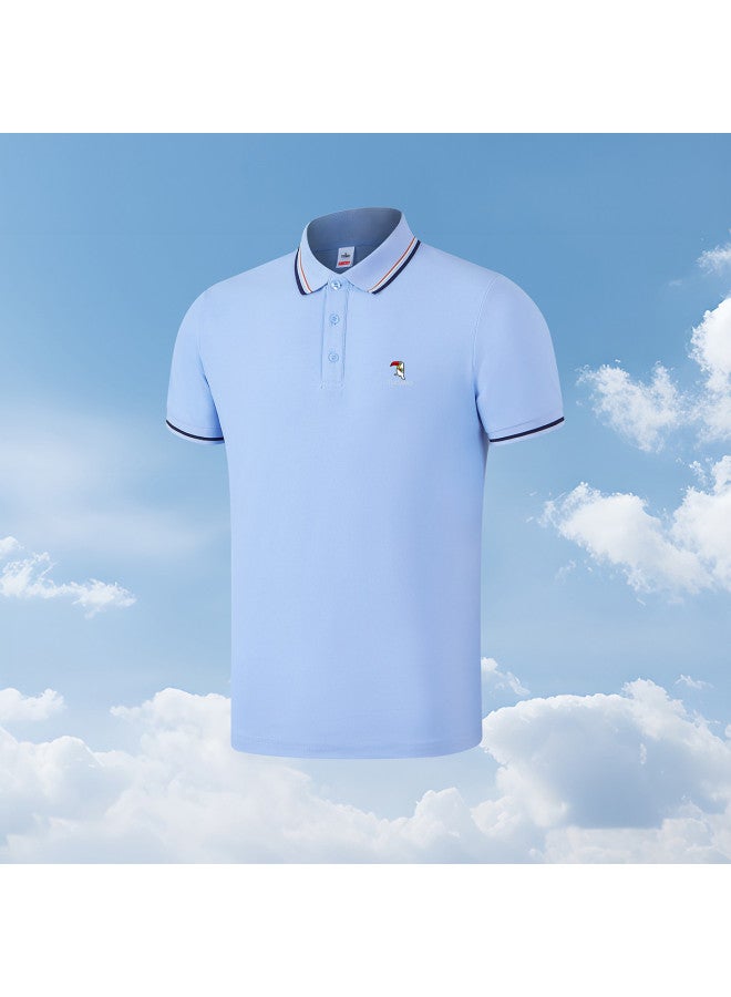 Tucano Moisture-wicking & Breathable  Men's Summer Set - Smooth Polo Shirt With Lightweight Trousers - Image 3