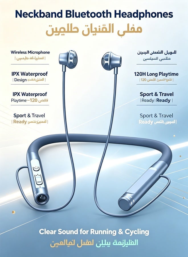 bukela Bukela Neckband Bluetooth Headphones ZBC1DE167D42B518C8396Z