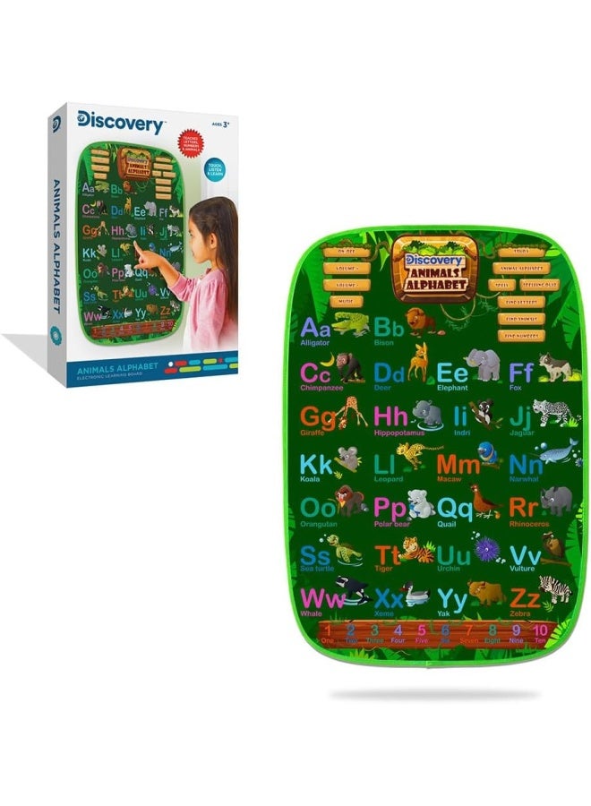 Discovery Kids Animal Alphabet Interactive Electronic Learning Board - Image 1
