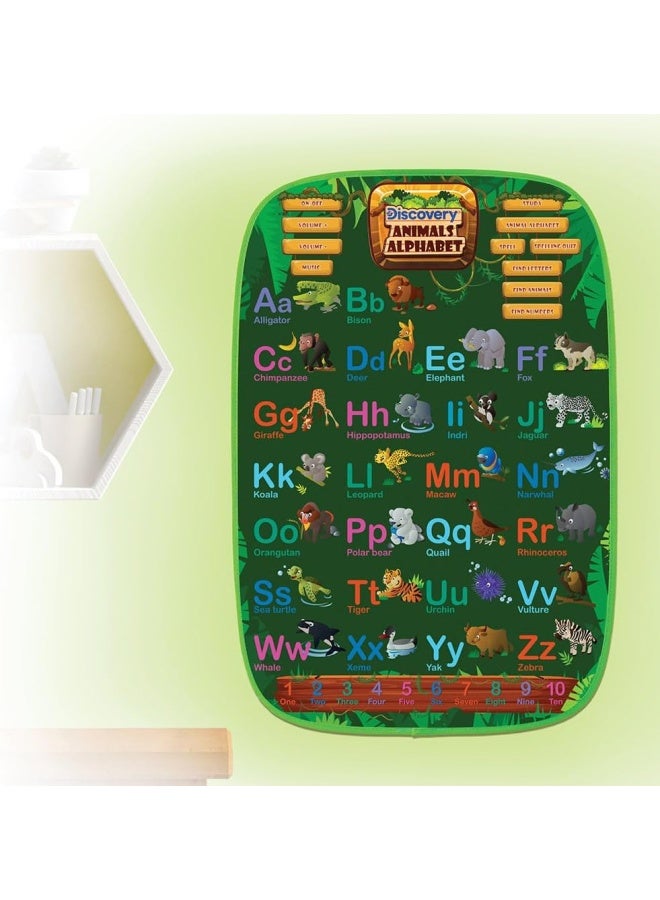 Discovery Kids Animal Alphabet Interactive Electronic Learning Board - Image 3
