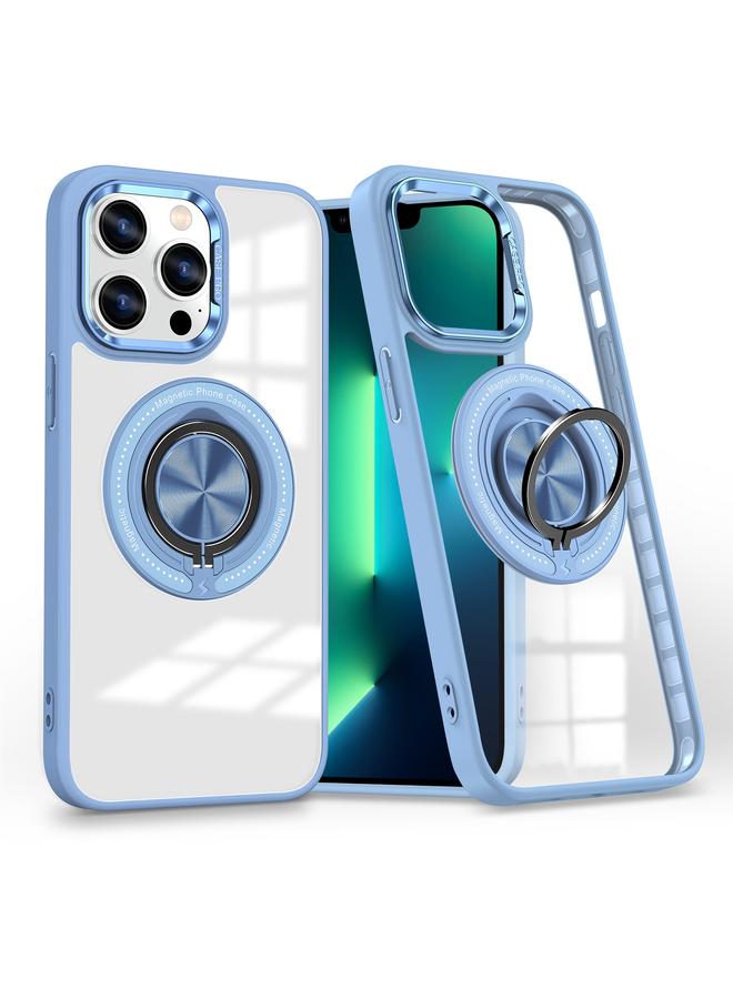 Zaboon Case For iPhone 13 Pro Magnetic Rotating Ring Holder Phone Case - Image 1