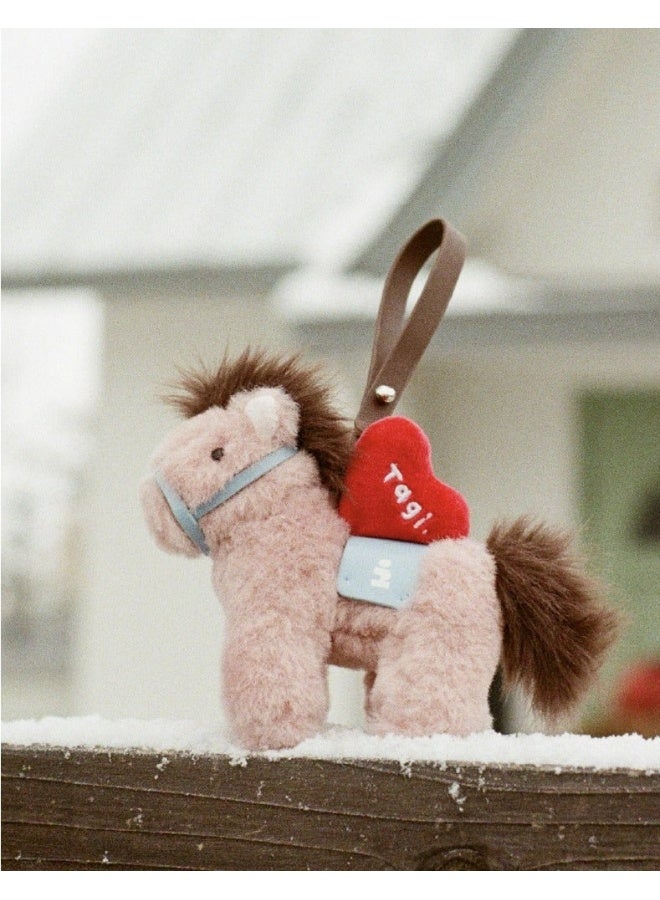 Tagi. Magi Year of the Horse Limited Edition Plush Creative Pendant Bag Accessories Bag Pendant - Image 2