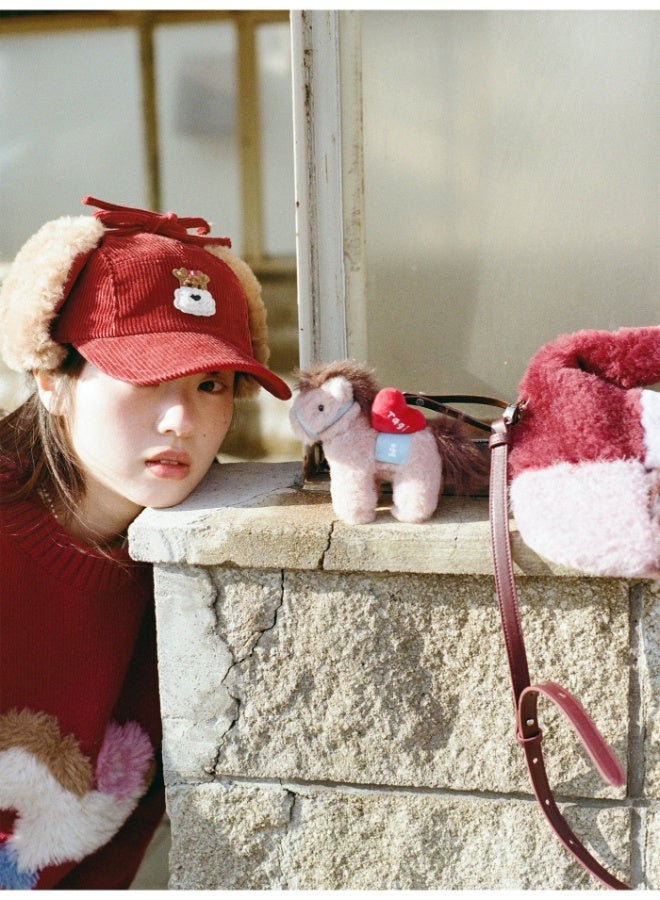 Tagi. Magi Year of the Horse Limited Edition Plush Creative Pendant Bag Accessories Bag Pendant - Image 5